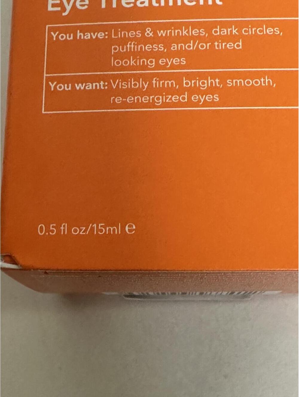Dr Dennis Gross Vitamin C Lactic Firm & Bright eye treatment 0.5 fl oz - Picture 2 of 5